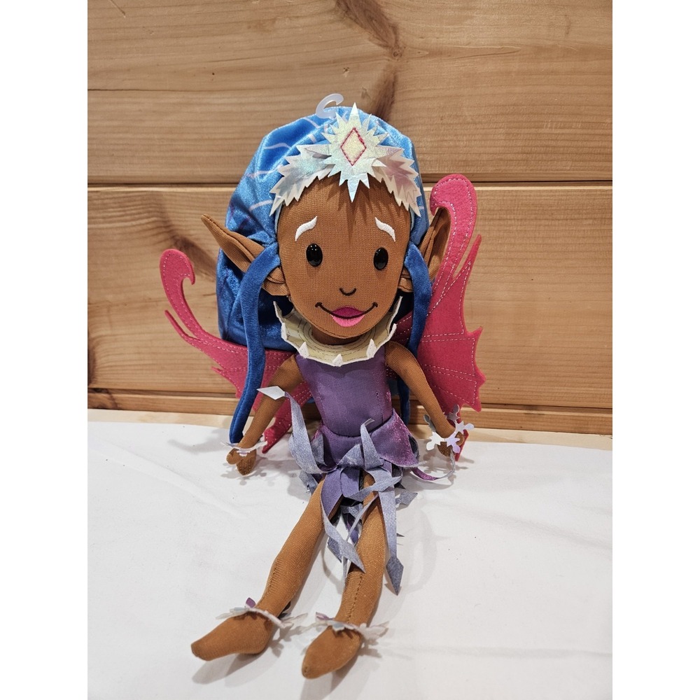 Pom Pom & Circumstance Fairy Plush Doll 13" Pink Wings Fantasy‎ Soft Toy